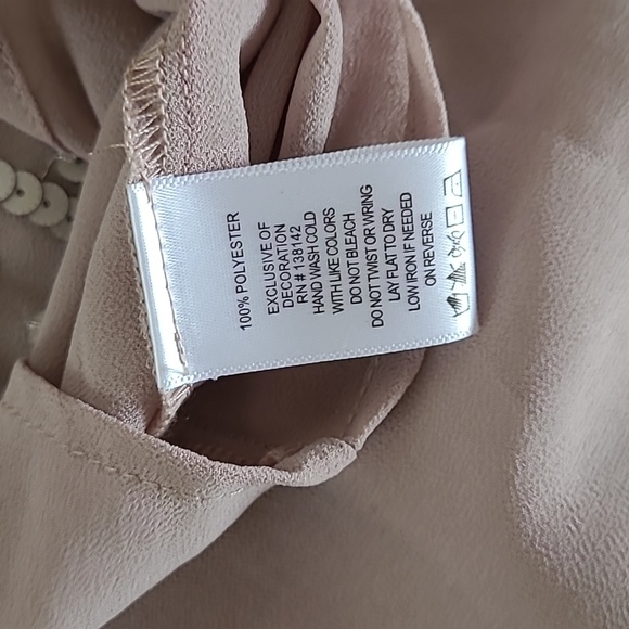 Joan Boyce polyester button down blouse - Picture 4 of 5